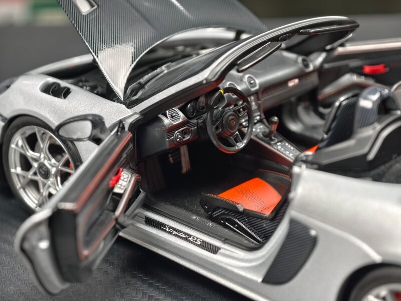 NOREV 1:18 Porsche 718 Spyder RS 2023 Convertible Car Model