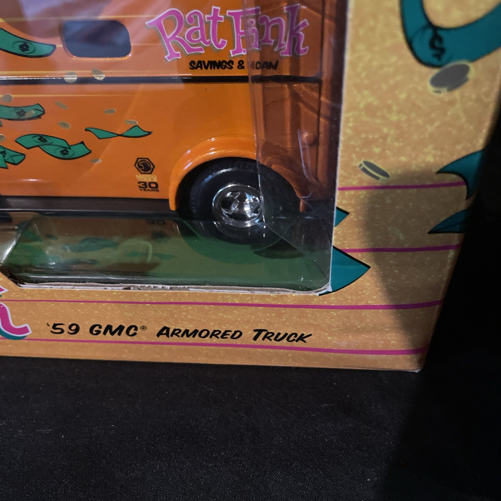 MATCO TOOLS RAT FINK DIE CAST 1959 GMC ARMORED TRUCK 1:24 SCALE