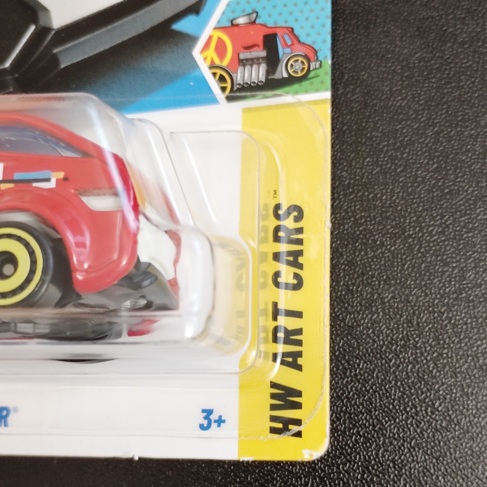 Hot Wheels HW Art Cars The Vanster 1:64 Diecast Van Red Multicolor 2024