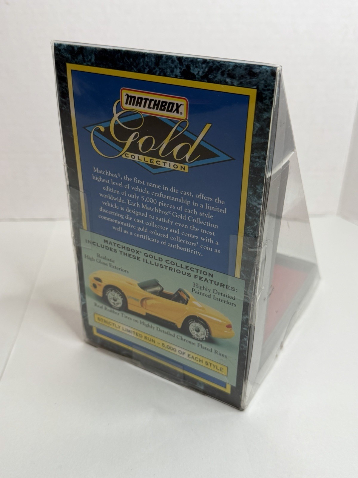 1/64 Matchbox 1996 Gold Collection Ford 1957 T-Bird White New In Box