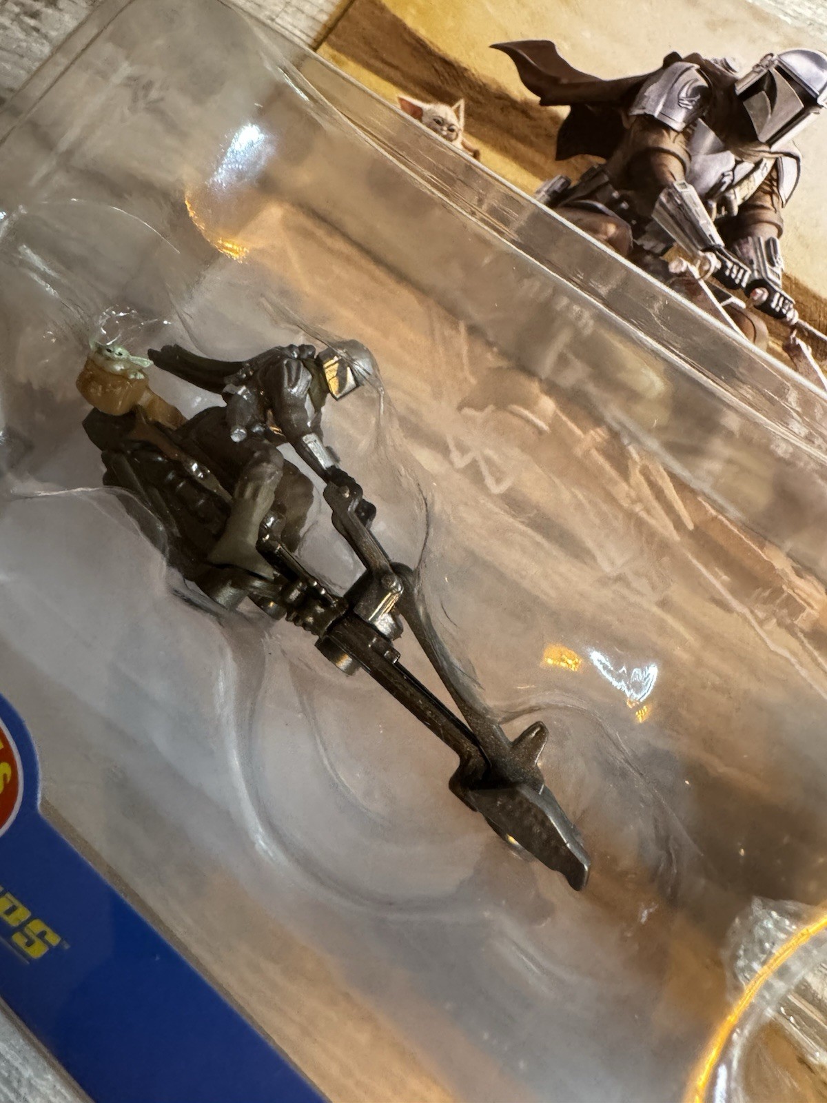 Hot Wheels Star Wars The Mandalorian Speeder/Razor Crest/The Child w/Hover Pram