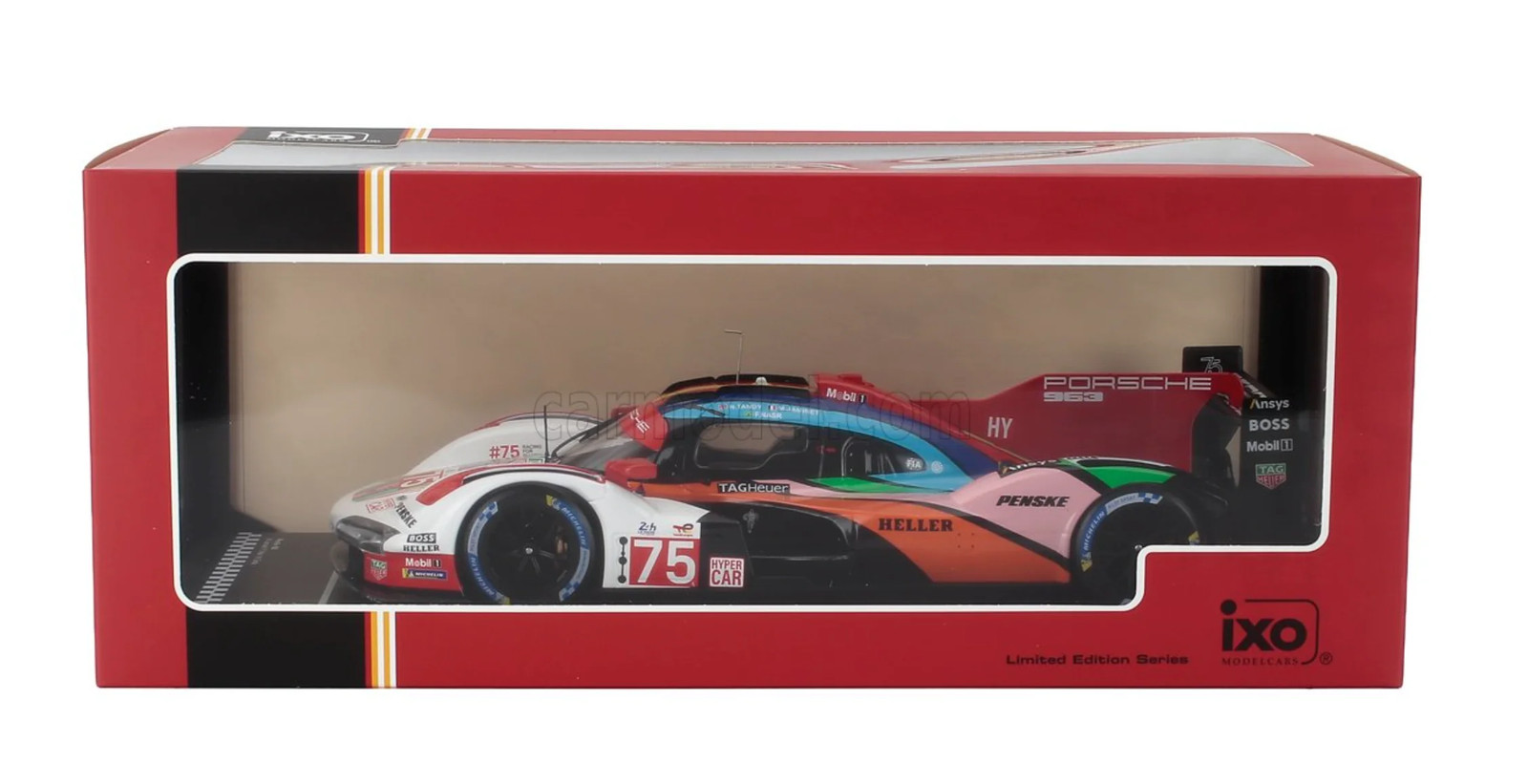 1:18 2023 Le Mans 24h — #75 Porsche 963 Penske Motorsport — IXO Models