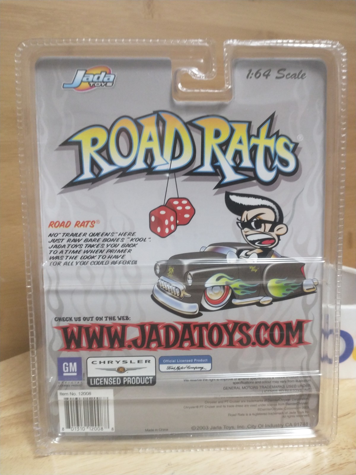 Jada Toys ROAD RATS 1940 Ford Rat Rod #731 “SALT SHAKER” 1/64 made in 2003
