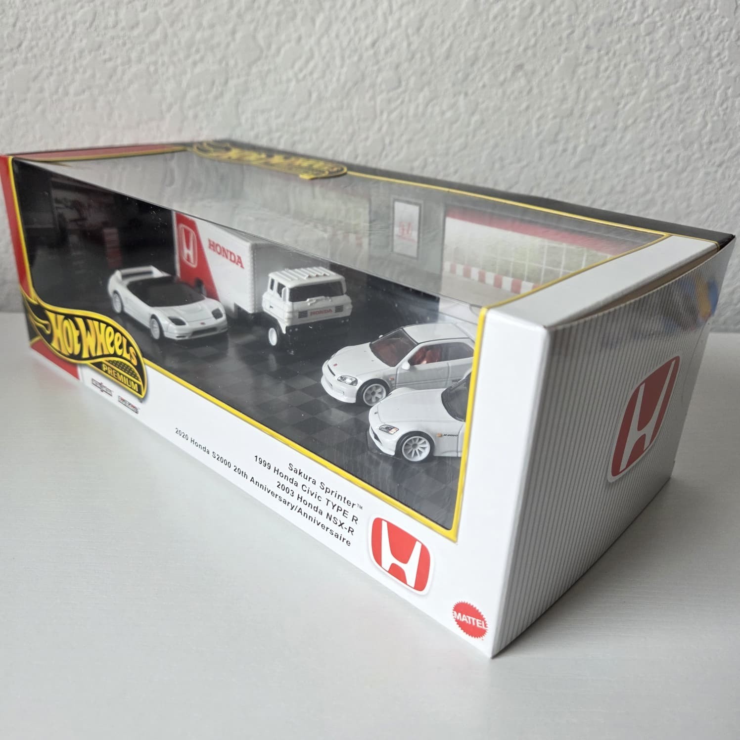 Hot Wheels Premium Honda Collector Display Set IN HAND