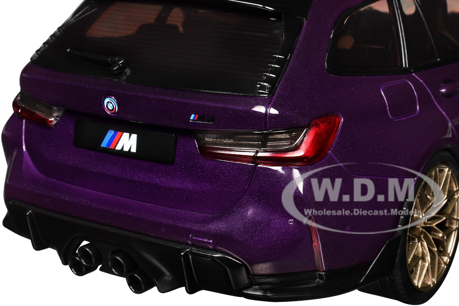 2024 BMW M3 COMPETITION M XDRIVE TOURING TWILIGHT PURPLE 1/18 BY SOLIDO S1813701