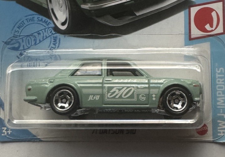 2021 Hot Wheels HW J-IMPORTS 4/10 ’71 Datsun 510 162/250