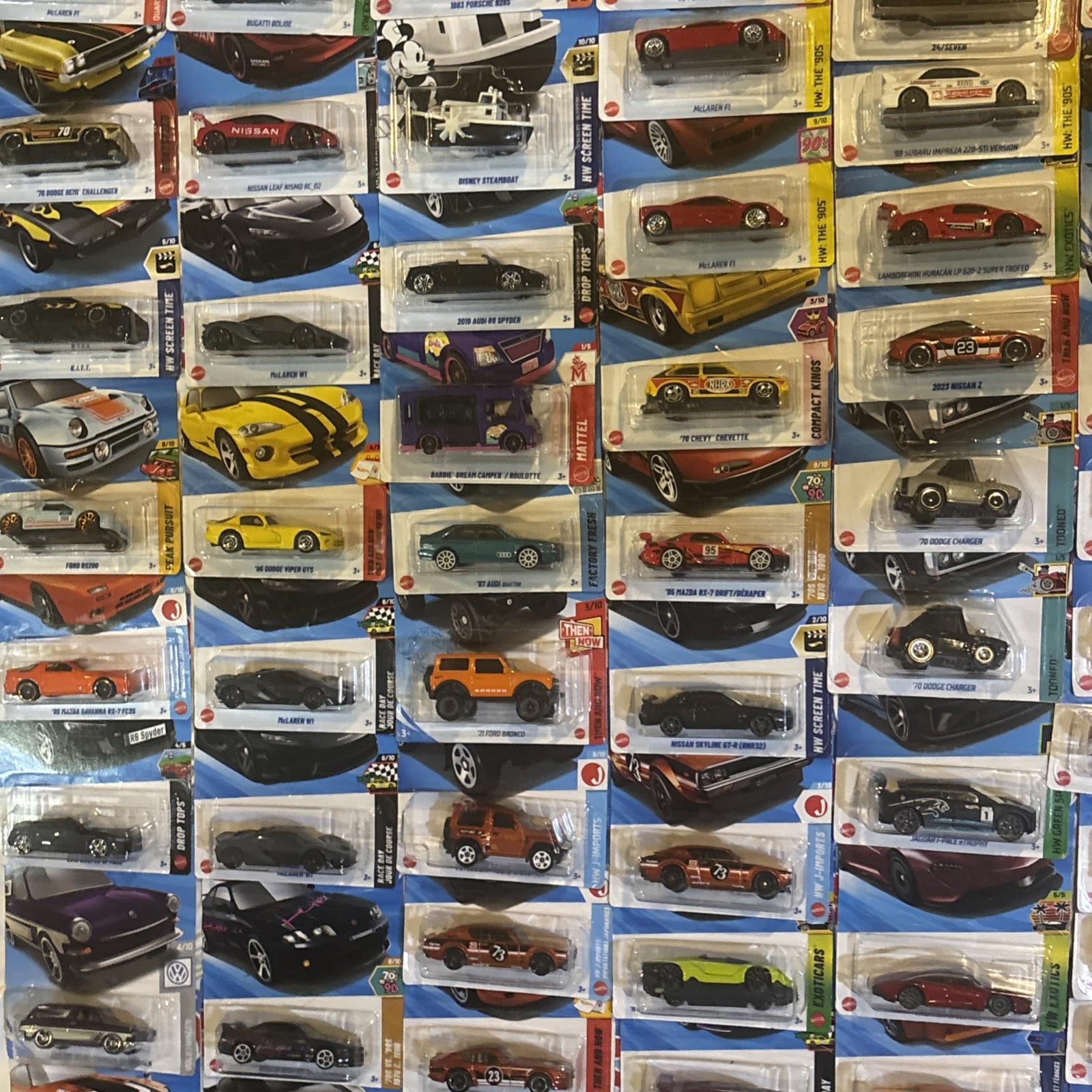 Huge Lot Of 160 Hot Wheels JDM Cars And Luxury Cars Nissan Honda Toyota Ferrari