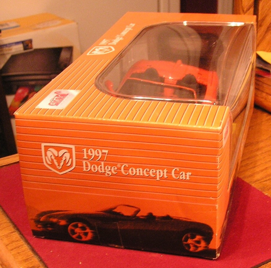 1997 Dodge Concept Car Convertible – Anson Collectibles 1:18 Die Cast