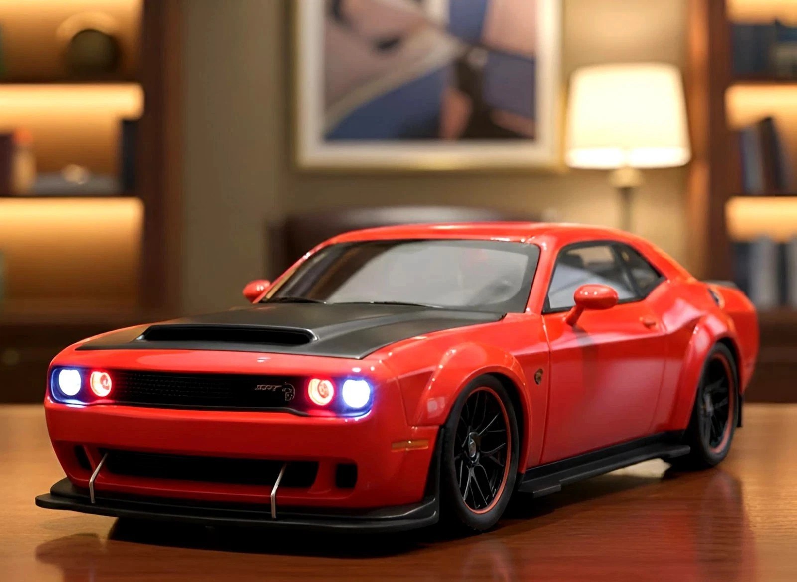 1:32 Ddg SRT Hellcat Redeye Diecast Car Alloy Model – Sound Light Toy Gift