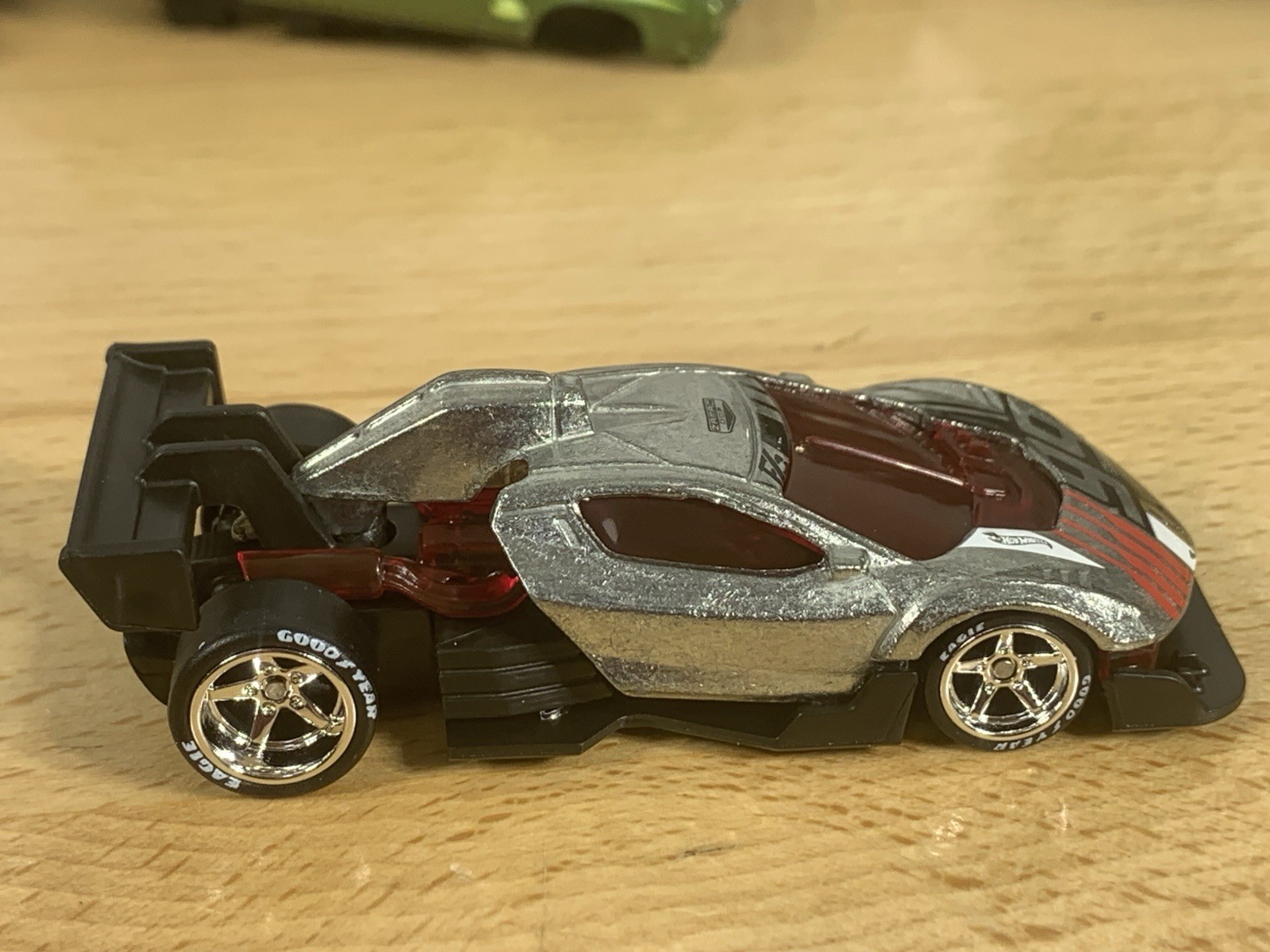 Hot Wheels Punk Rod Zamac Custom Wheel Swap