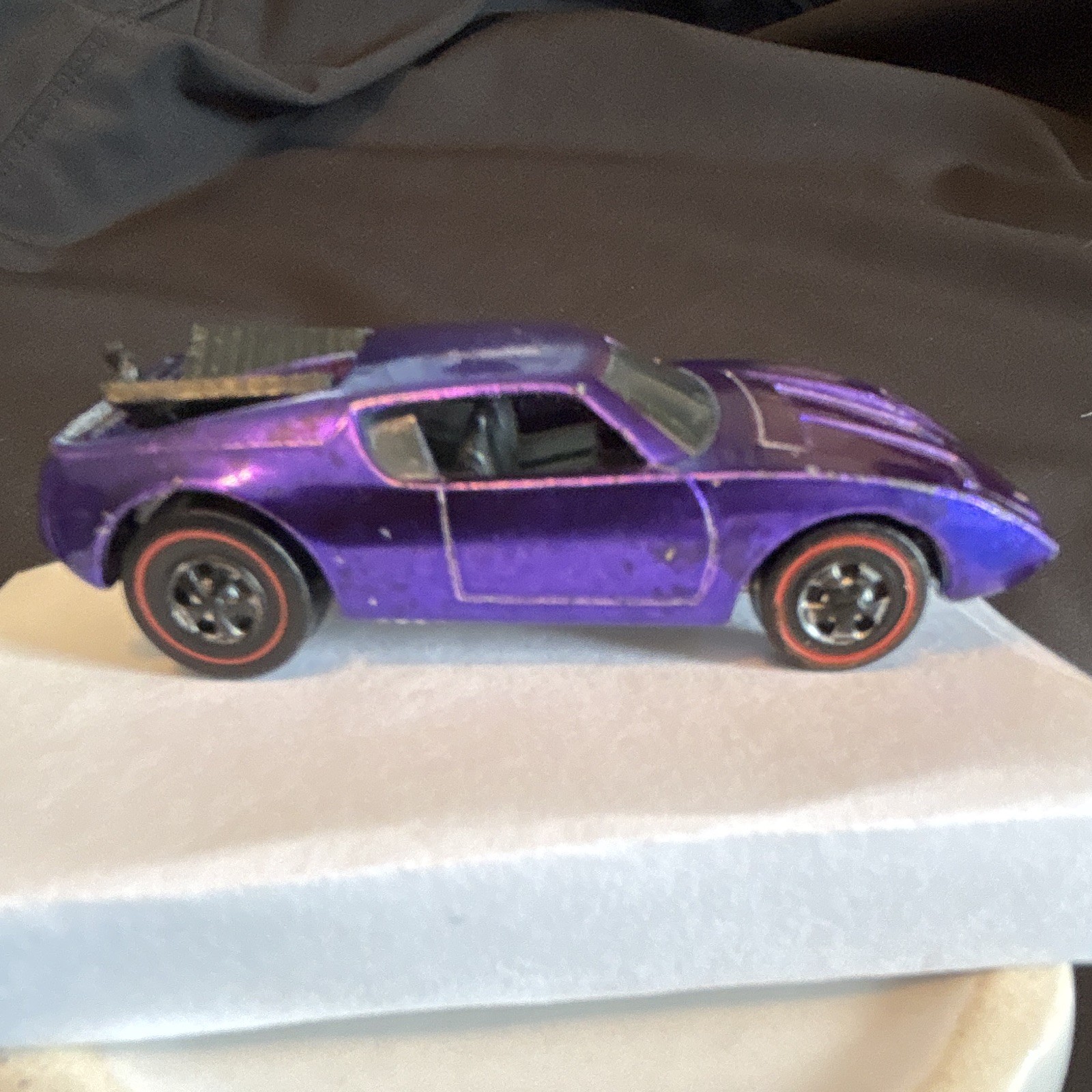 Hot Wheels Redlines 1970 AMX 2 Purple Diecast Car 1:64 Redline