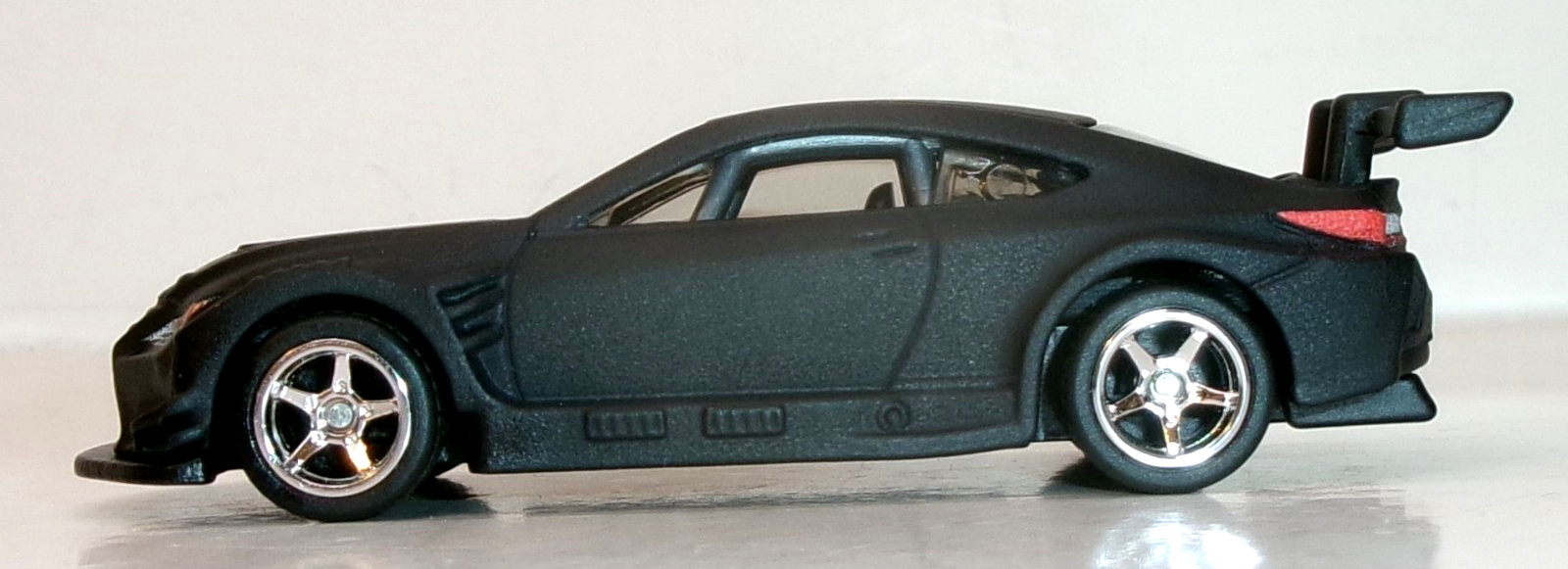LOOSE 2023 HOT WHEELS PREMIUM 1:64 BLACK LEXUS RC F GT3 WHEEL SWAP REAL RIDERS