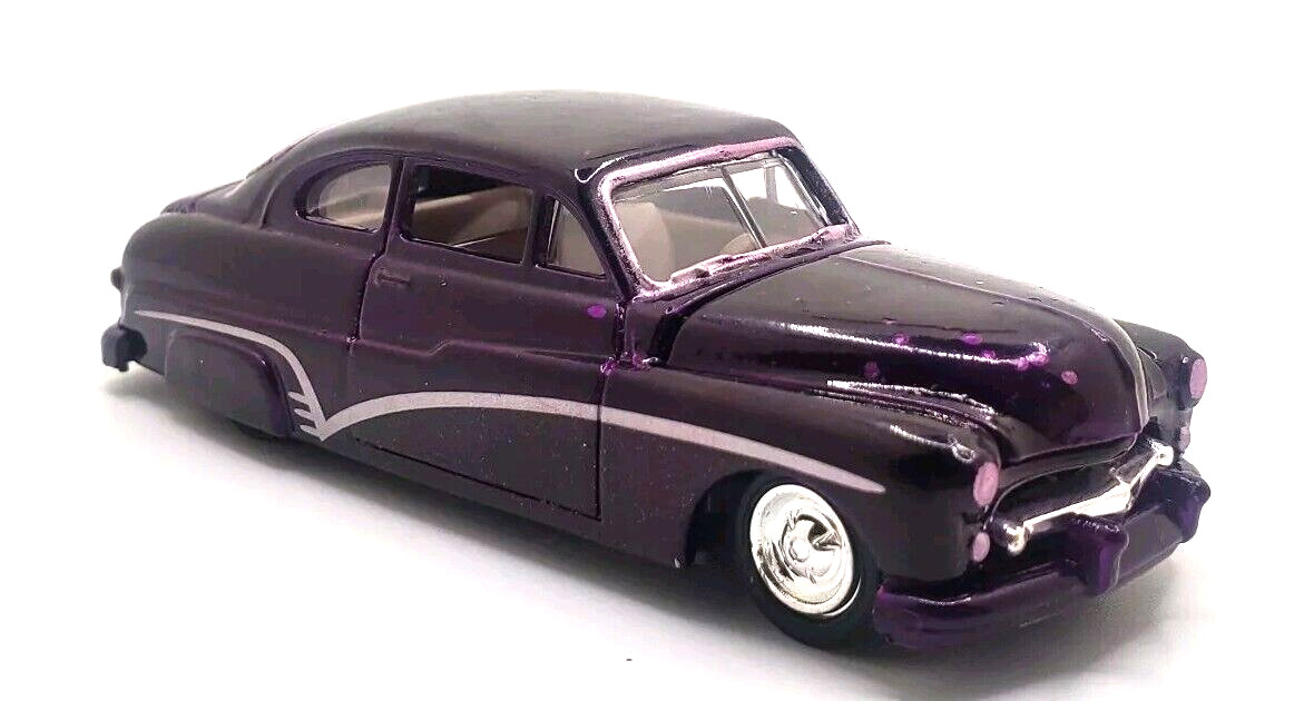 Racing Champions Hot Rod Magazine 1949 Custom Merc Purple Paint Flaw New Loose