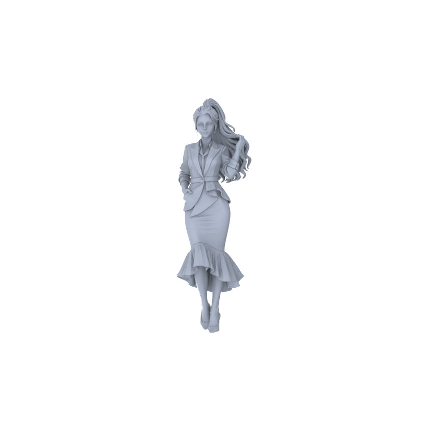 MRY-SFW 1/64/87 Modern Figure Professional Businesswoman Elite Miniature Diorama