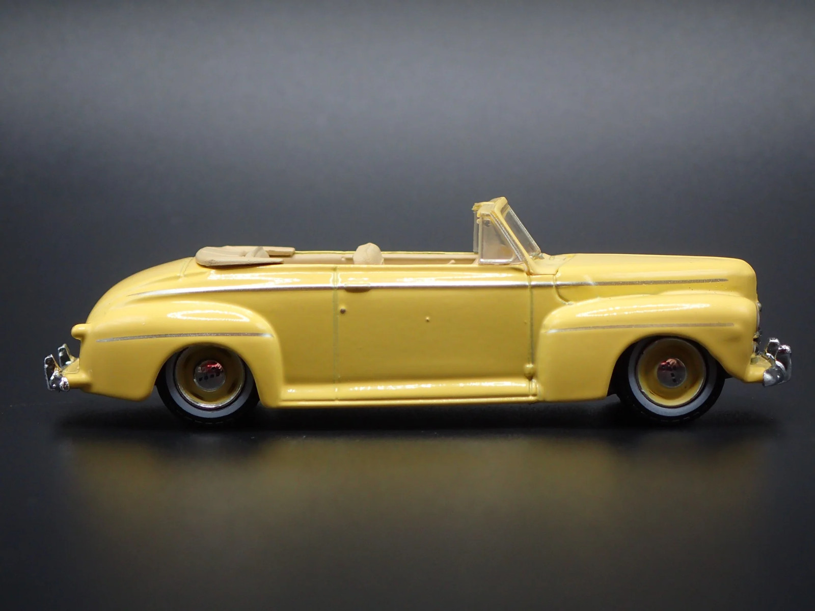 1947 47 FORD SUPER DELUXE CONVERTIBLE KARATE KID 1:64 SCALE DIECAST MODEL CAR