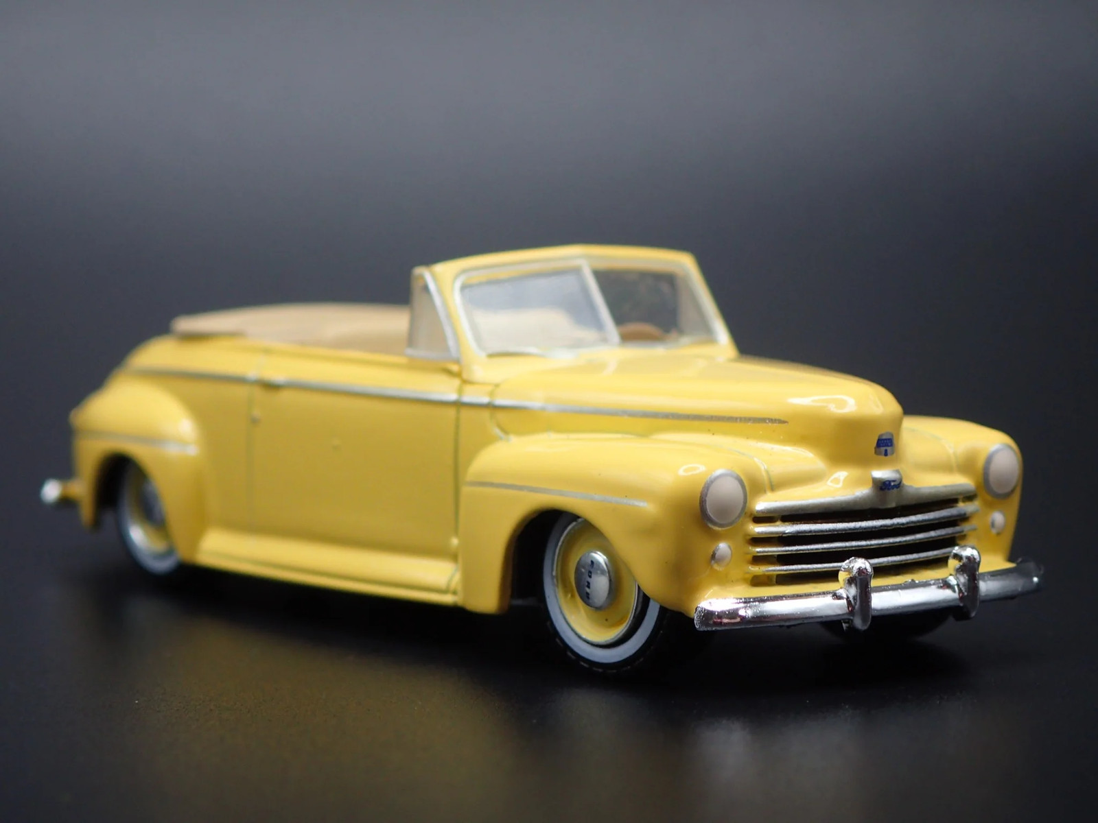 1947 47 FORD SUPER DELUXE CONVERTIBLE KARATE KID 1:64 SCALE DIECAST MODEL CAR