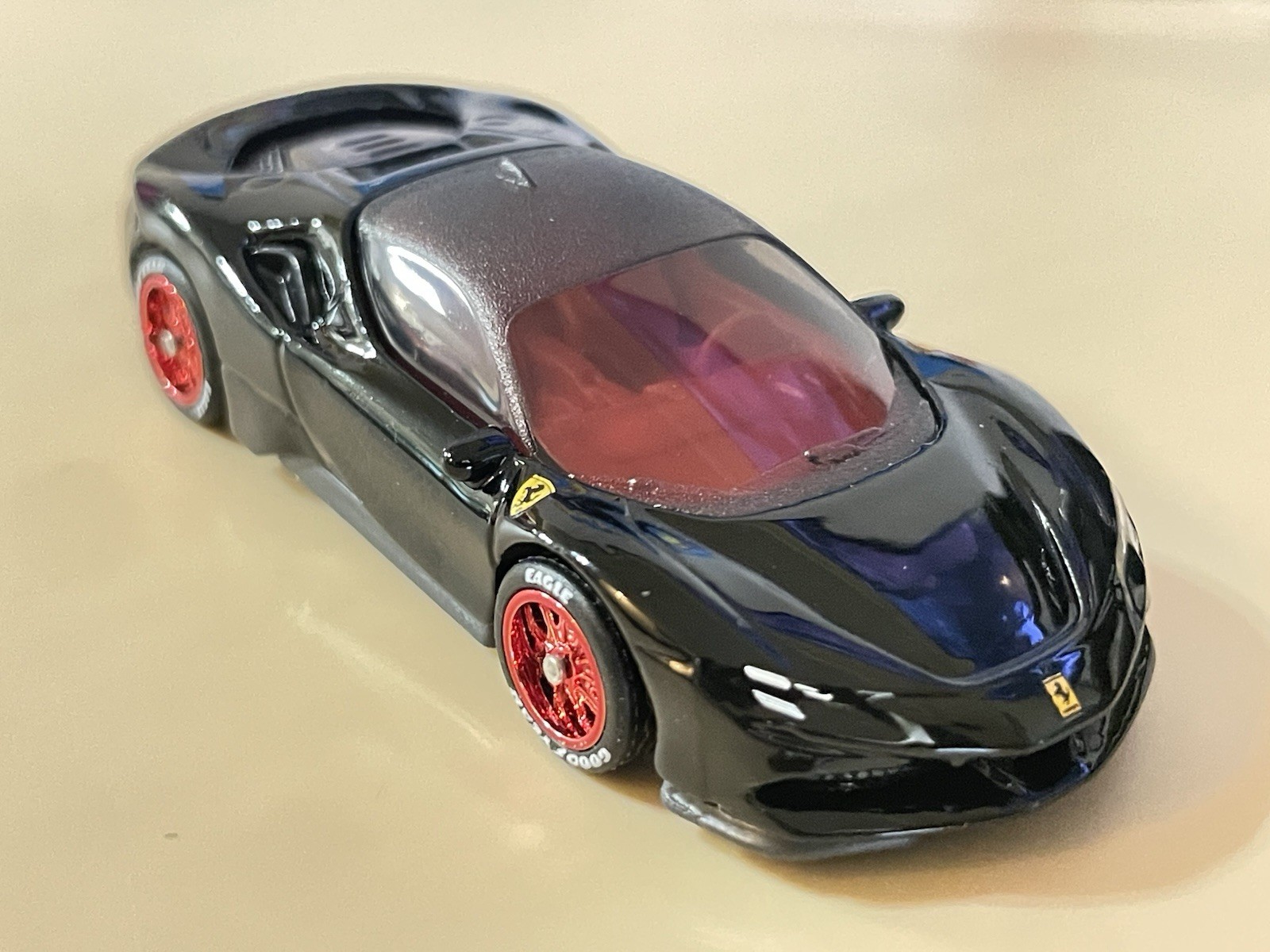 Hot Wheels Ferrari SF90 Stradale – CUSTOM WHEEL SWAP