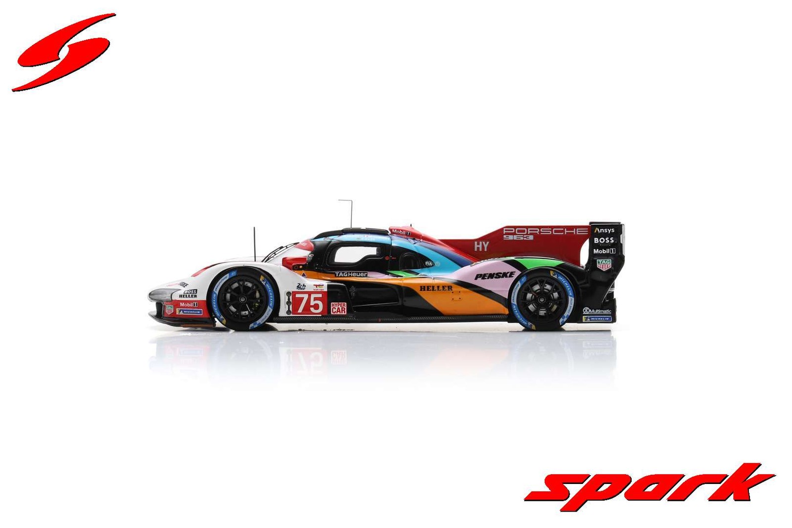 1:43 2023 Le Mans 24h — #75 Porsche 963 Penske Motorsport — Spark