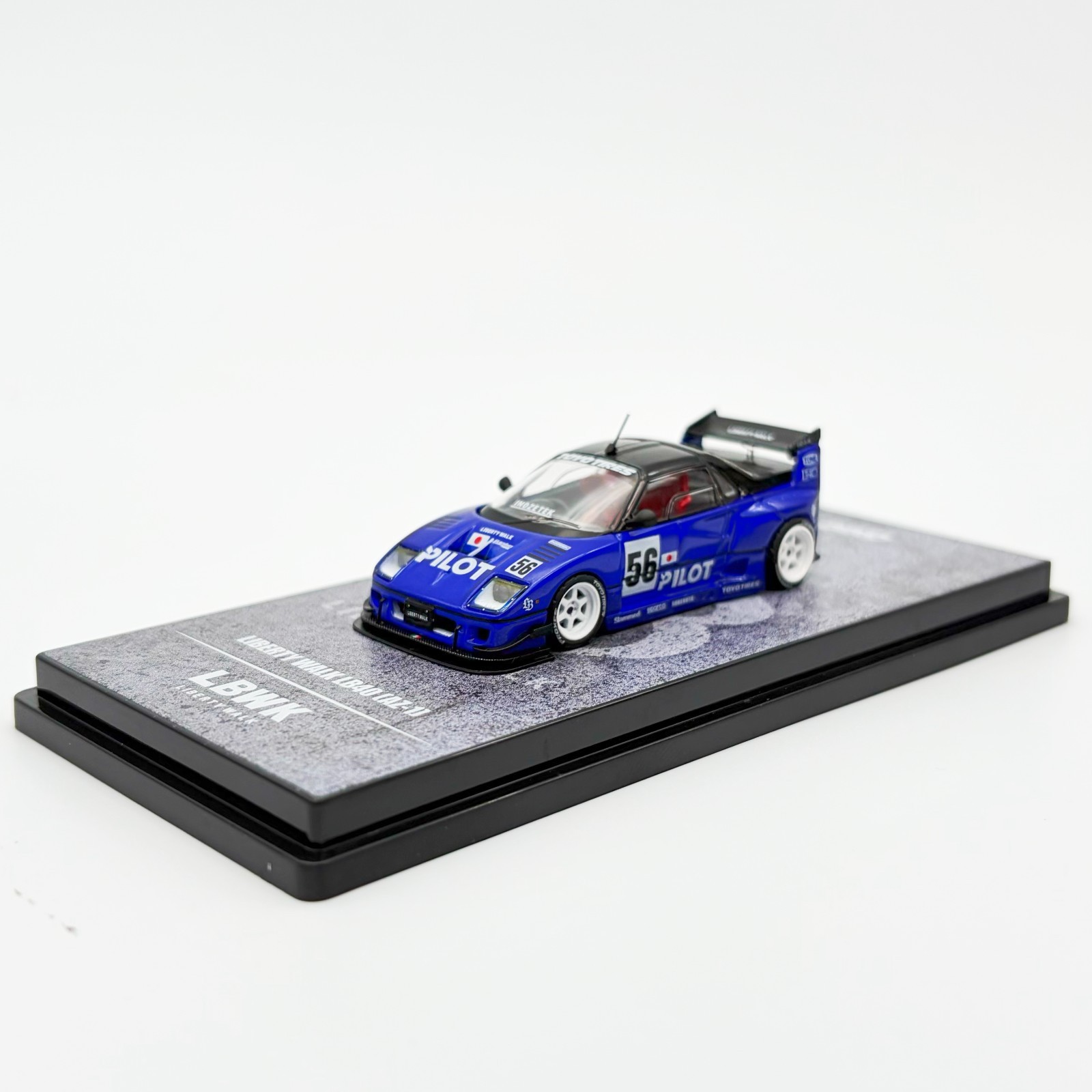 INNO64 1:64 Mazda AZ-1 Liberty Walk LB40 “PILOT” Blue
