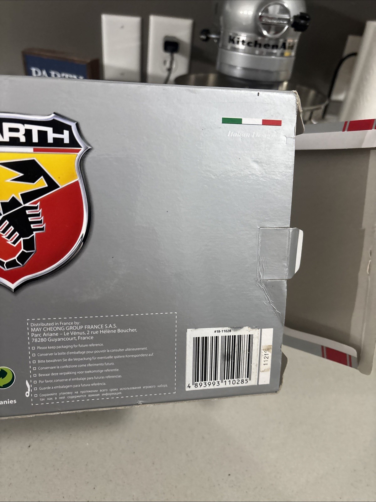 1/18 Abarth 500 ABARTH500 Dealer Officially Licensed Black 2008