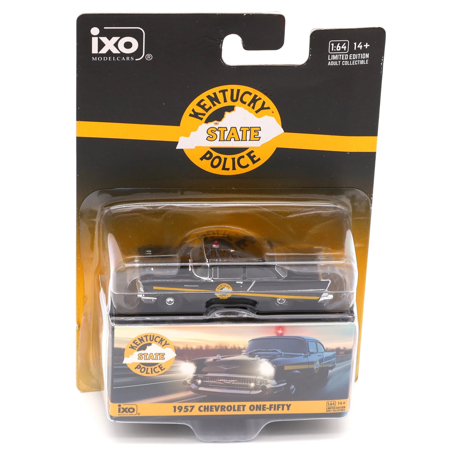 IXO Models 1957 Chevrolet One-Fifty Kentucky State Police 1:64 Diecast