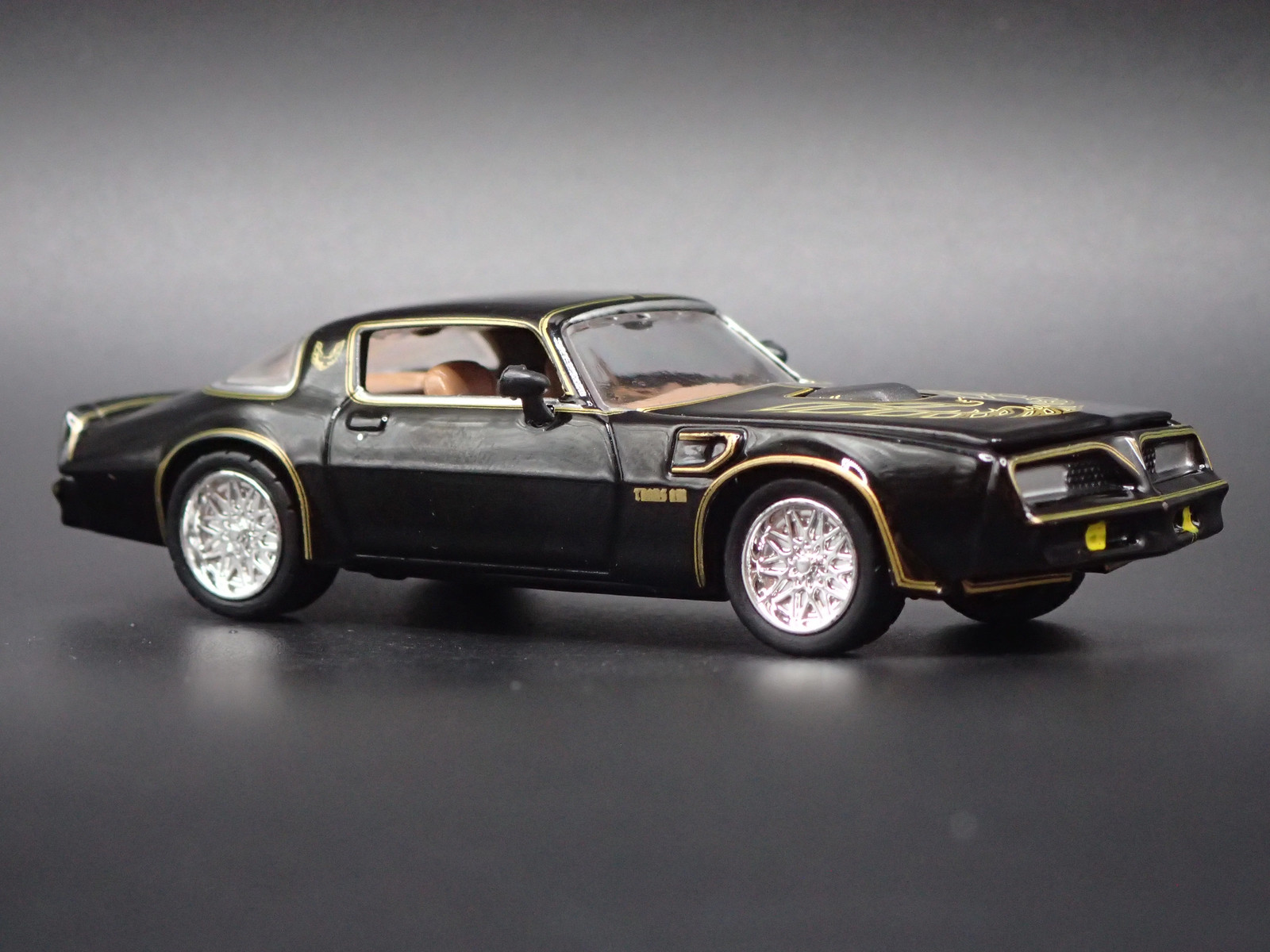 1978 PONTIAC FIREBIRD TRANS AM T/A BLACK 1:64 SCALE COLLECTIBLE DIECAST MODEL CA