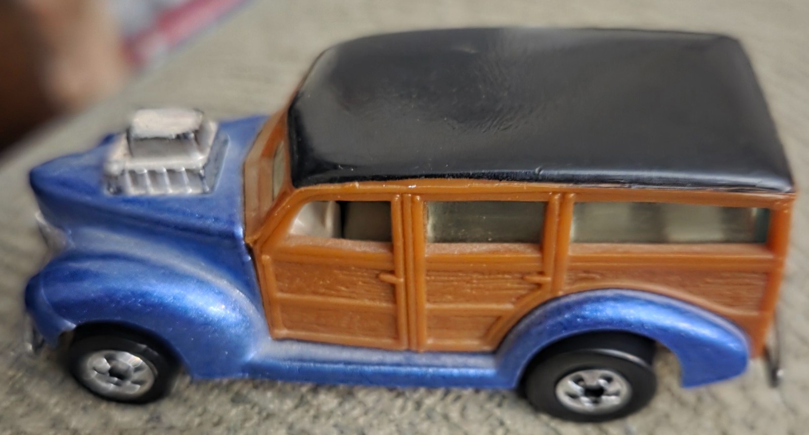 1979 Hot Wheels Hi-Rakers 1940s Woodie Blue