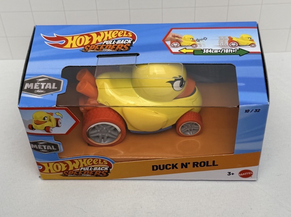 Hot Wheels Pull-Back Speeders DUCK N ‘ ROLL Wave 3