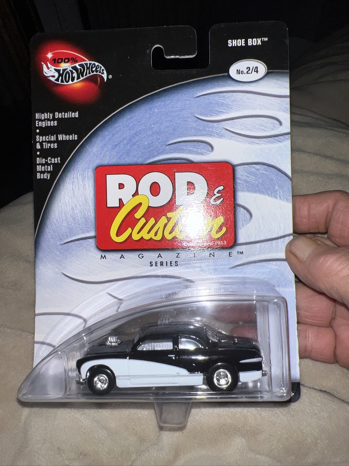 100% Hot Wheels Rod And Custom Series Shoebox 2/4