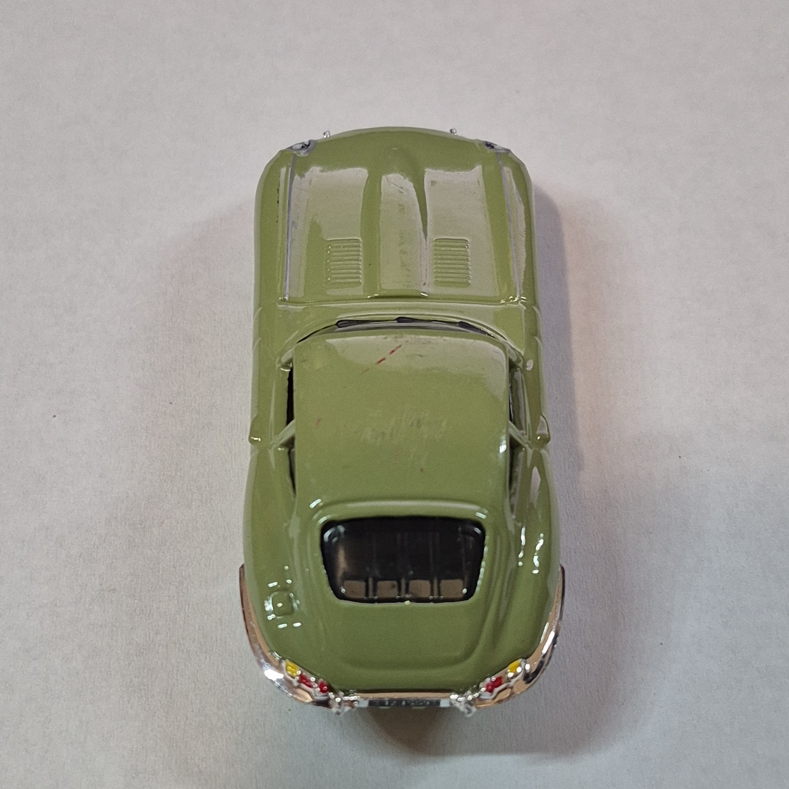 Matchbox 1961 JAGUAR E-type Coupe XKE Pea Green MBX Metal 1:61 Scale Loose