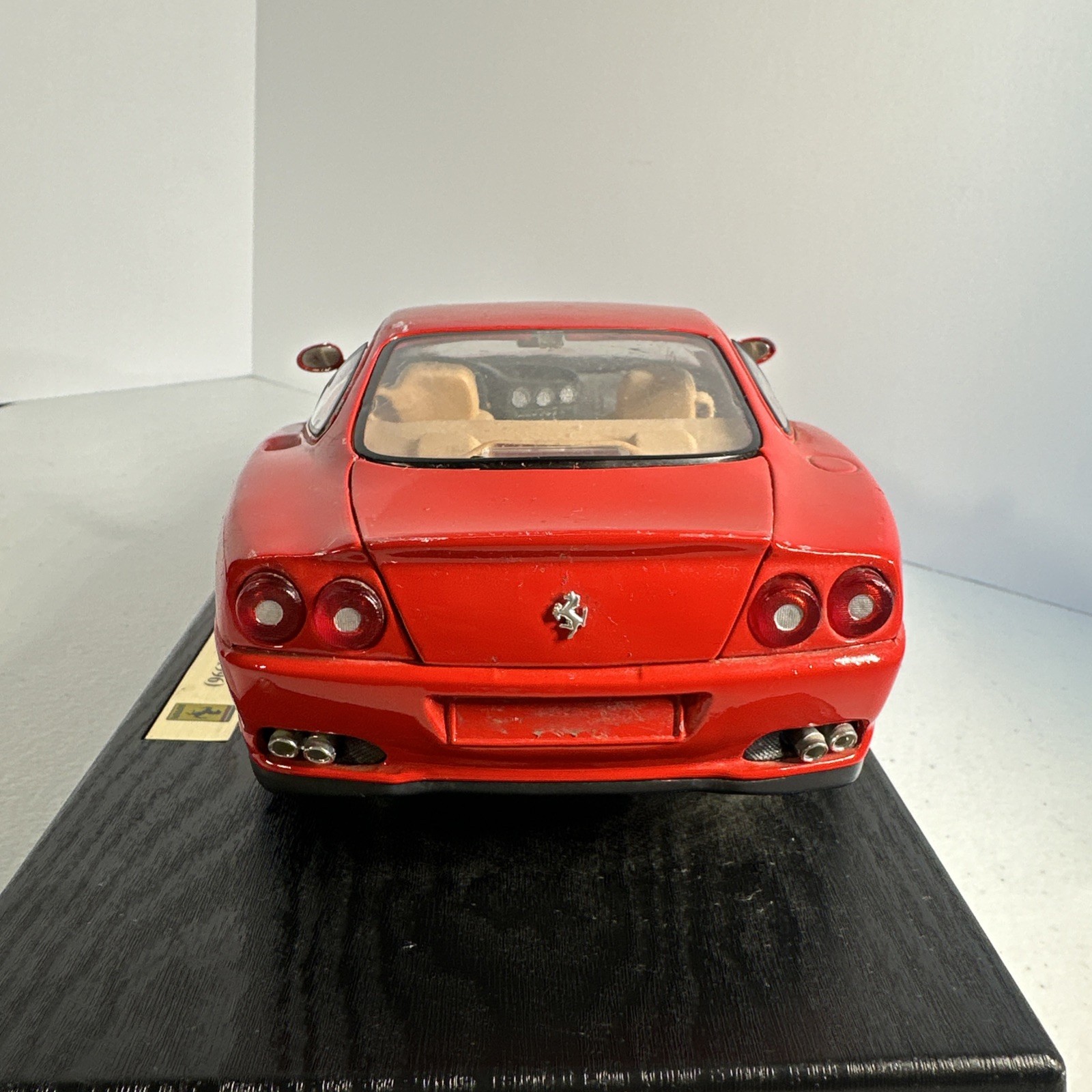 Maisto Ferrari 550 Maranello Red Die Cast Model Car 1:18 Scale No Box As Is Cond