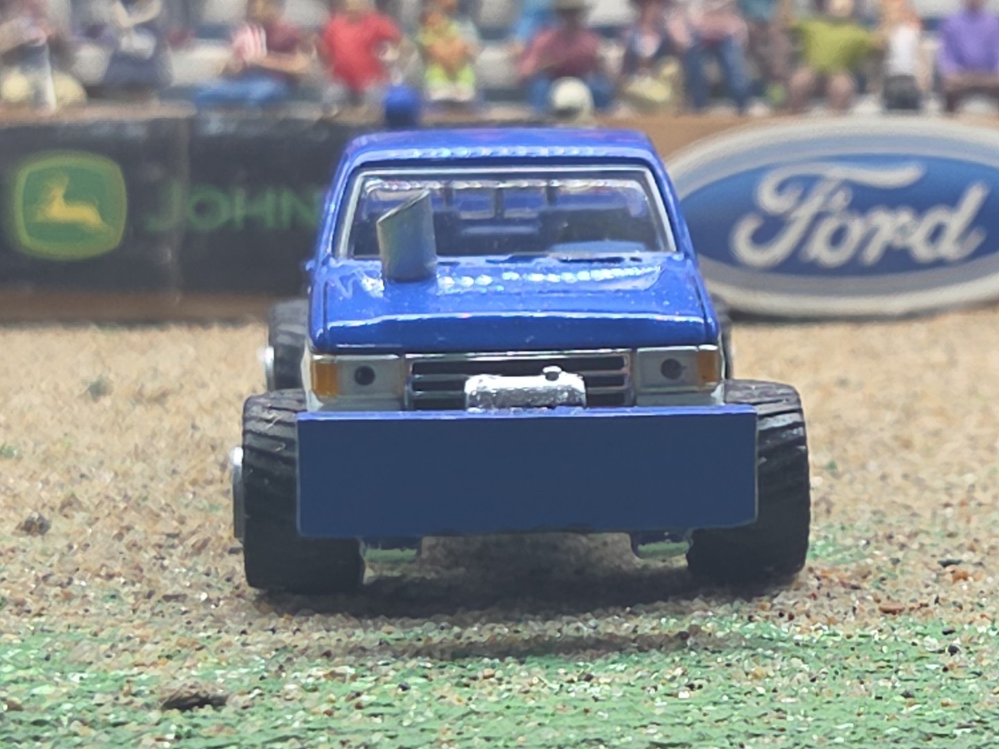 CUSTOM BUILT 1:64 GreenLight 1988 FORD HOT ROD PULLING TRUCK ertl puller Diesel