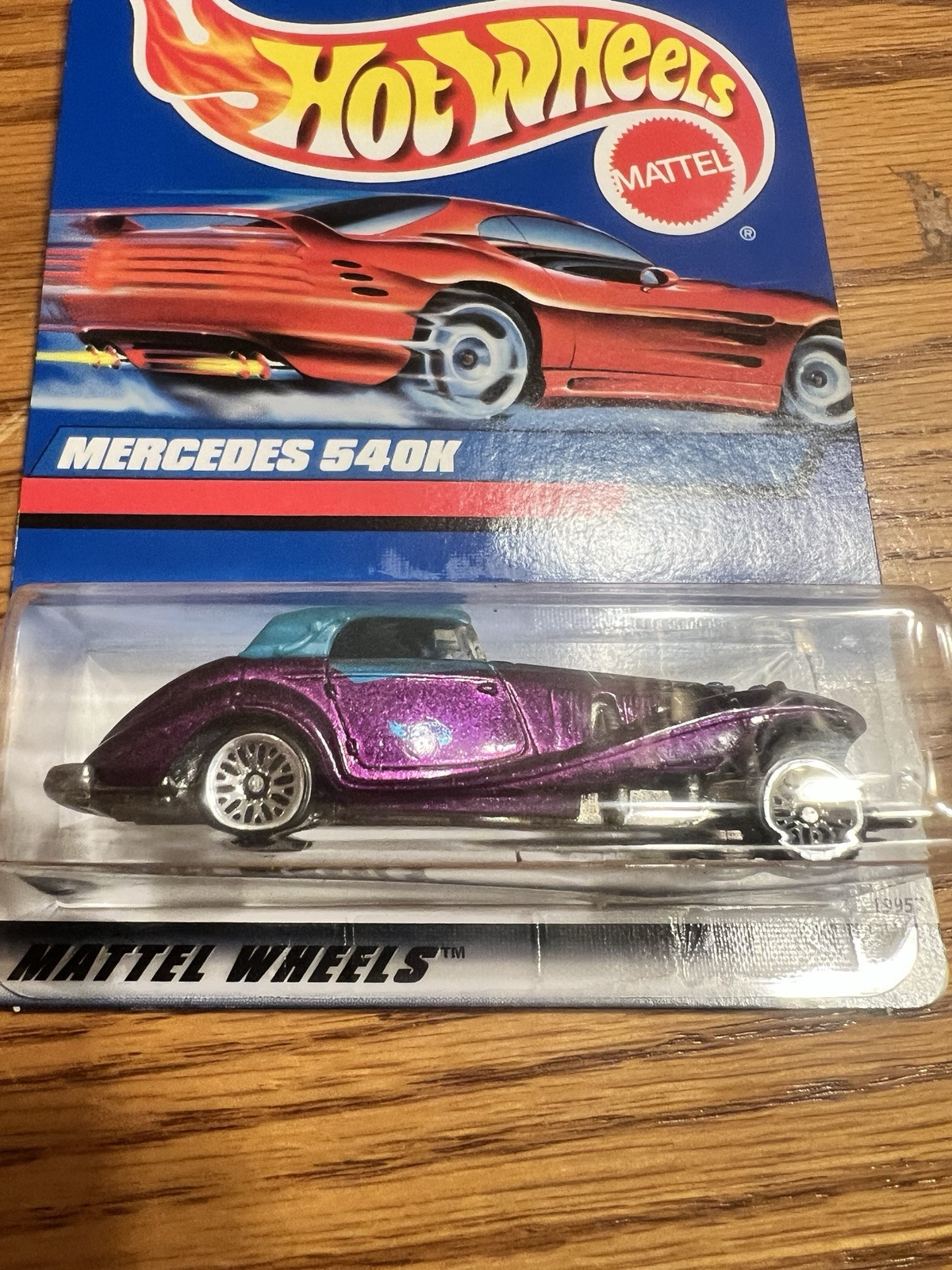 Hot Wheels 1998 Mercedes 540K Purple Diecast 1:64 🛞🛞