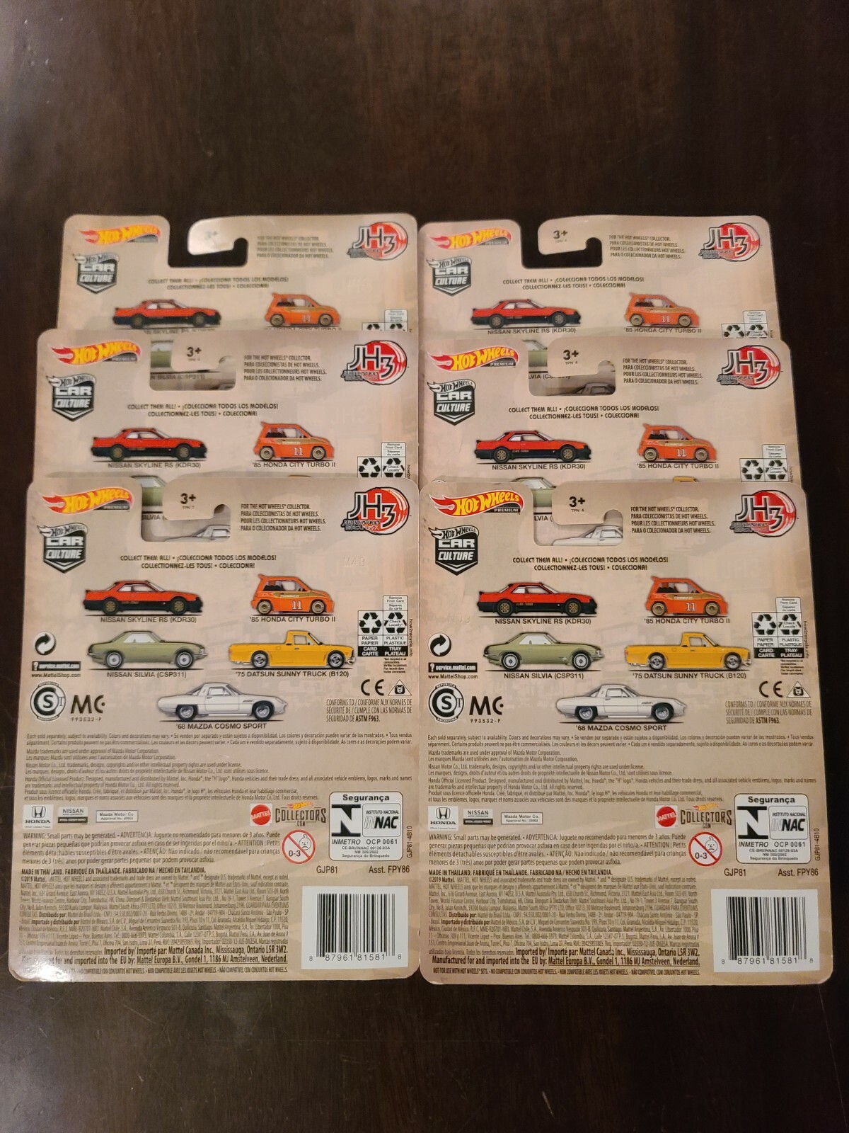 Hot Wheels 2020 Japan Historics 3 ’75 Datsun Sunny Truck B120 Yellow #4/5 *NEW*
