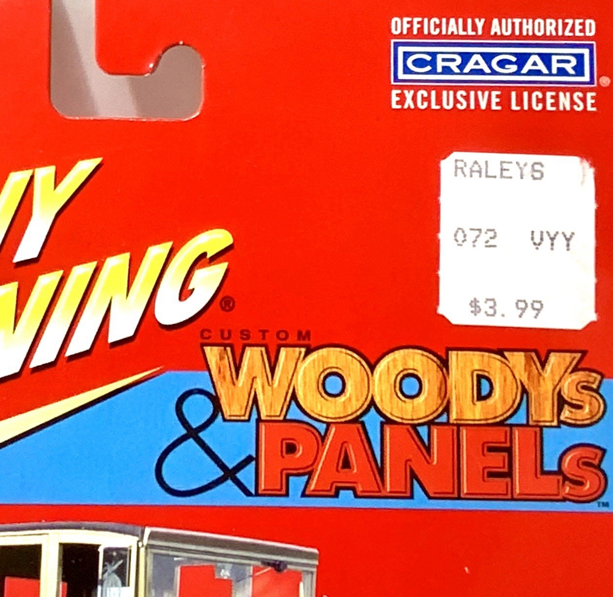 Johnny Lightning Woody’s & Panels 1949 Chevy Panel Truck Purple/Tan 1:64 Boxed