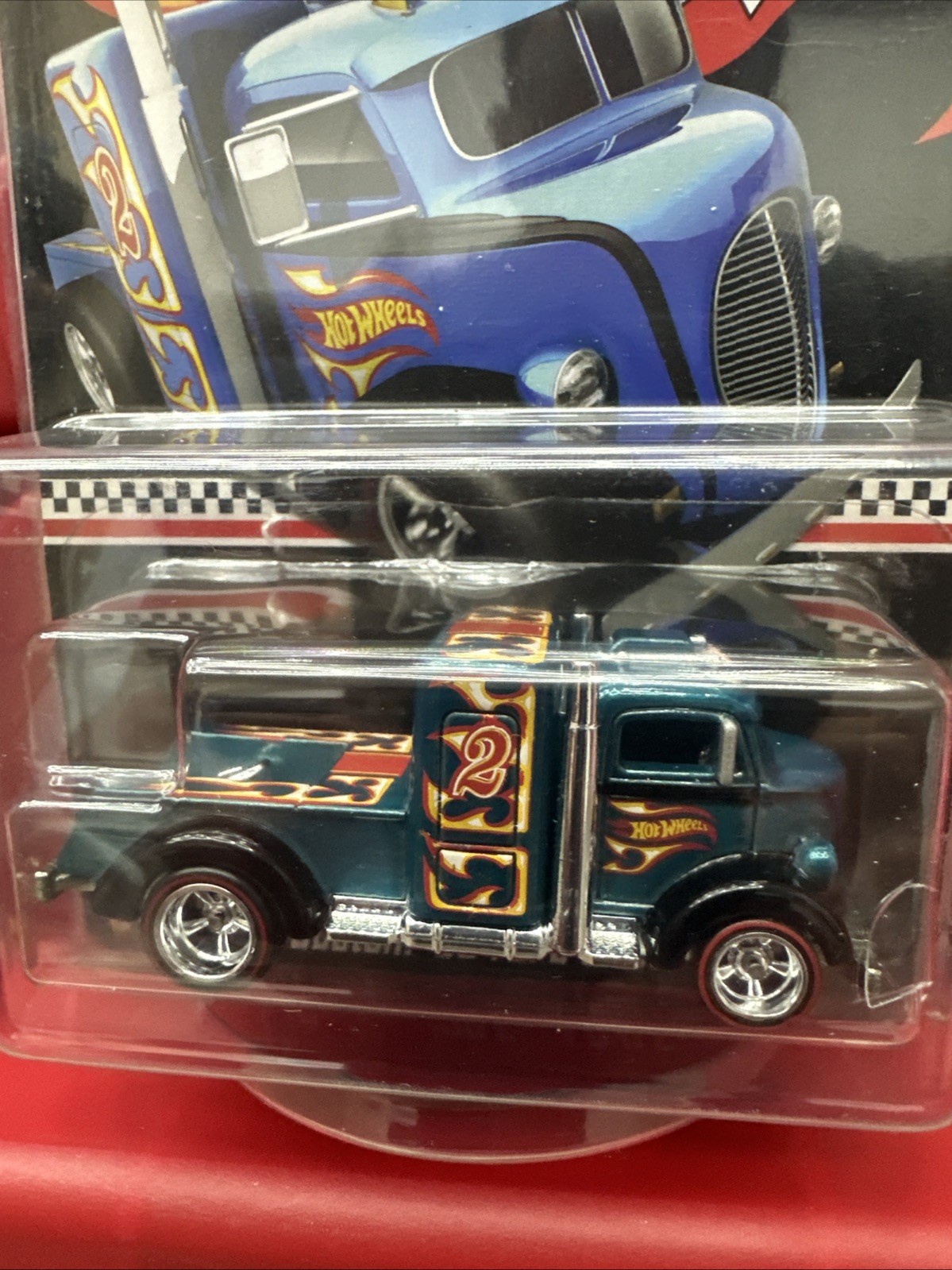 2016 Collector Ed. – Hot Wheels Red Line Club – Custom ’32 Ford C.O.E. – Blue