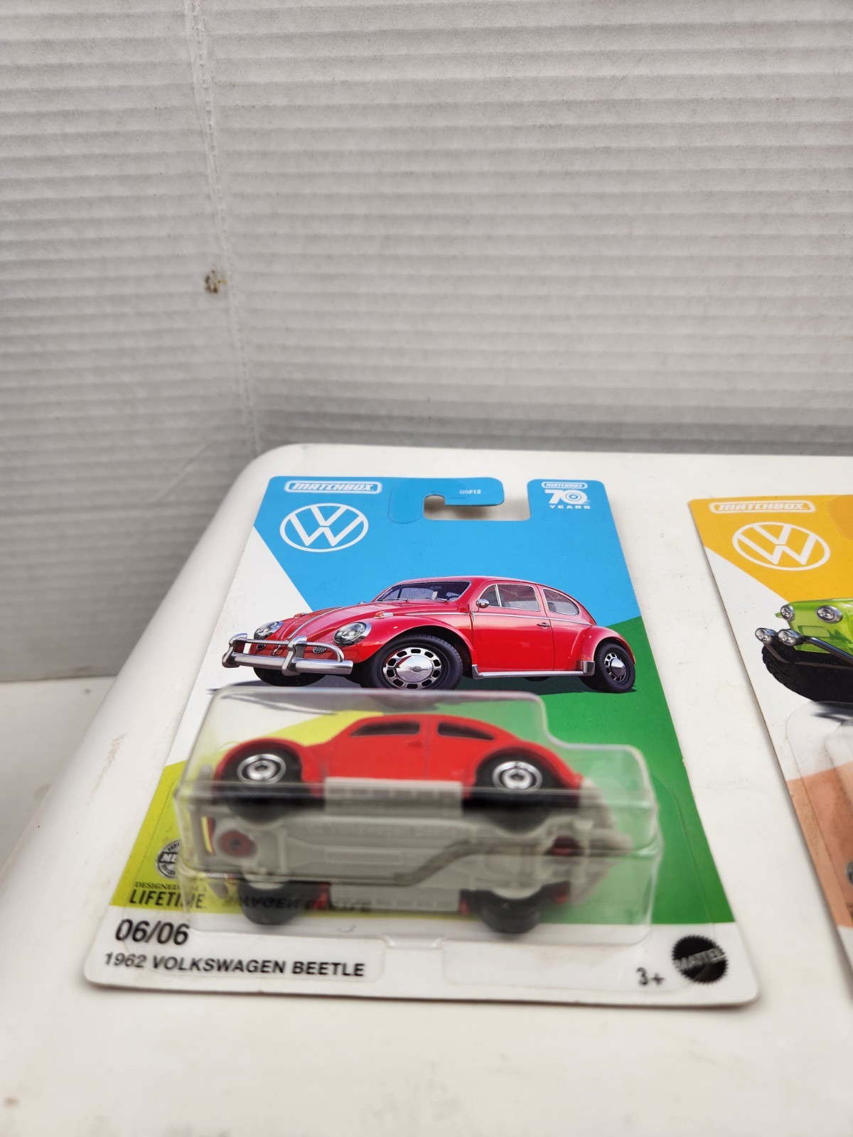 Matchbox 70 Years Lot Of 3 1974 VOLKSWAGEN TYPE 181, 1974 Beetle & 4×4 Beetle