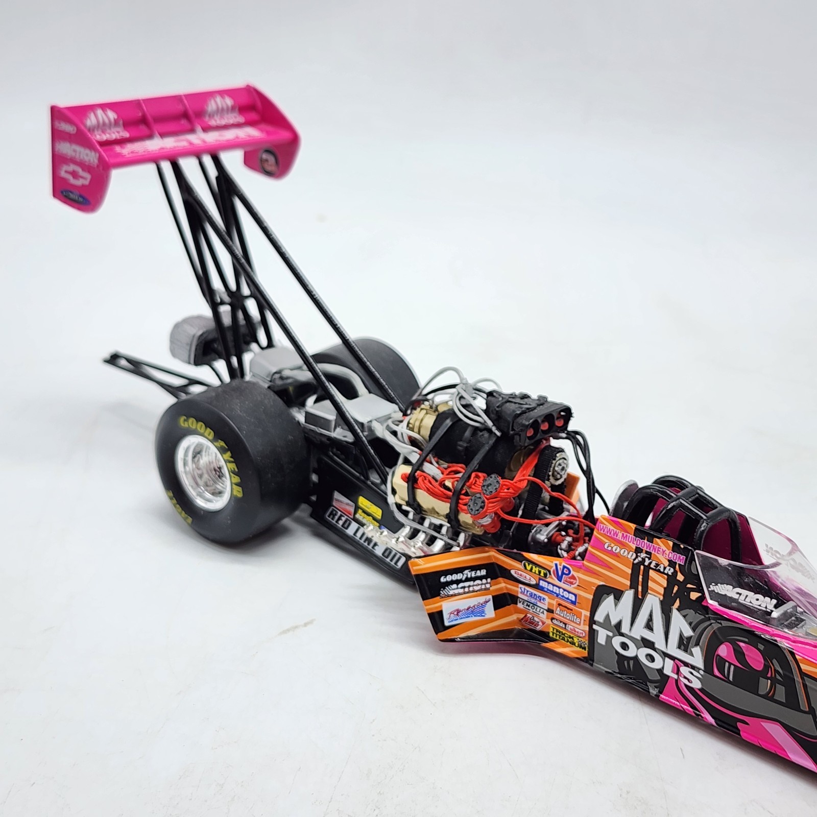 63D SHIRLEY MULDOWNEY Mac Tools/The Last Pass 2003 Top Fuel Dragster 1/24 W Box