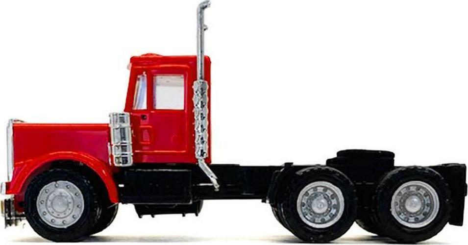 Kenworth W900 Short Day Cab New Version Red 1/87 HO Plastic Model by Promotex