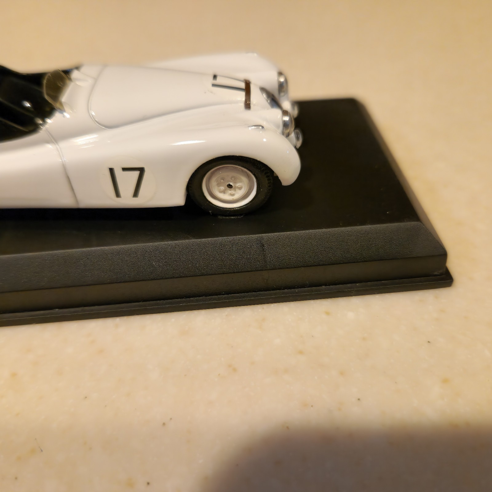 1:43 Top Model Collection 1950 Jaguar XK 120, Le Mans 1950 #17 White
