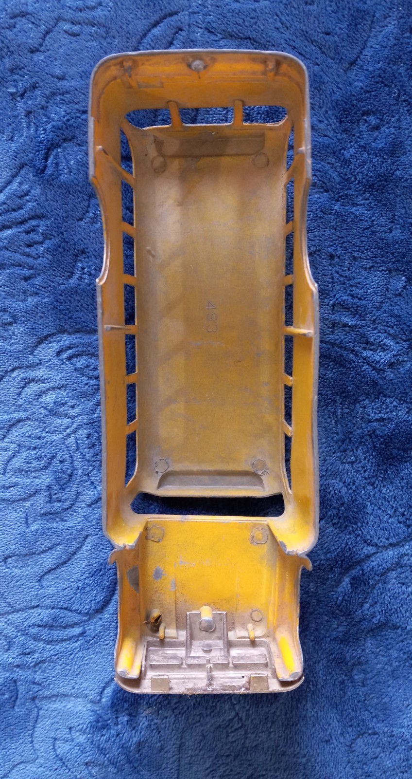 Toy Metal Yellow School Bus ~ Body Only