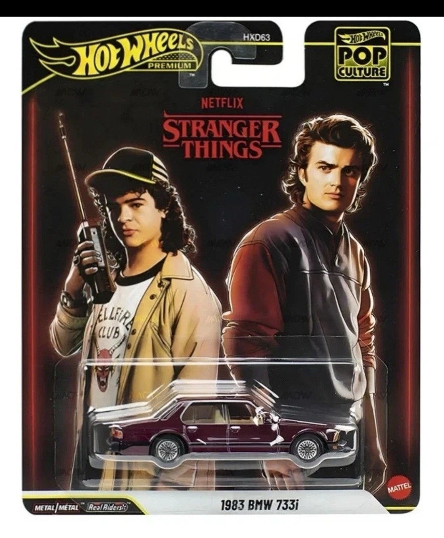 Hot Wheels Premium 2025 Pop Culture Stranger Things 1983 BMW 733i 🔥🔥 Fastship
