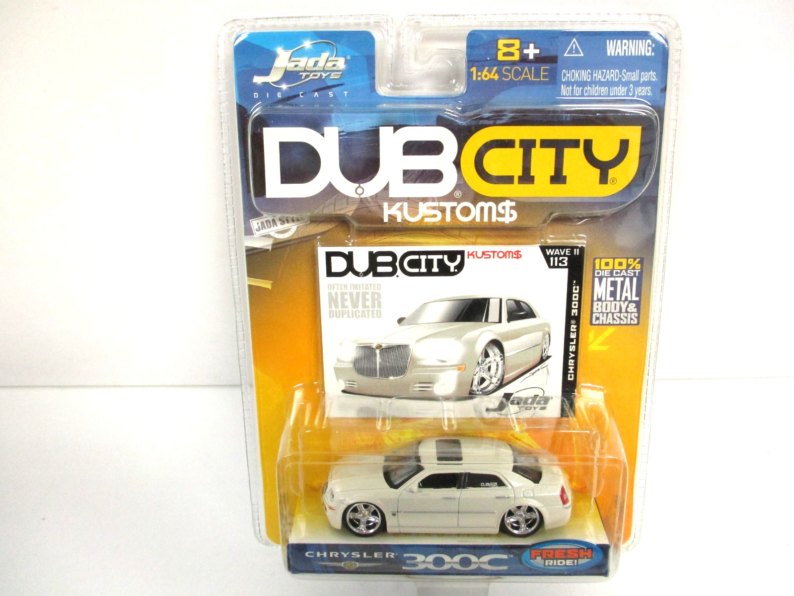 JADA – DUB CITY – KUSTOMS – 2005 / 2006 CHRYSLER 300C – 1/64 DIECAST