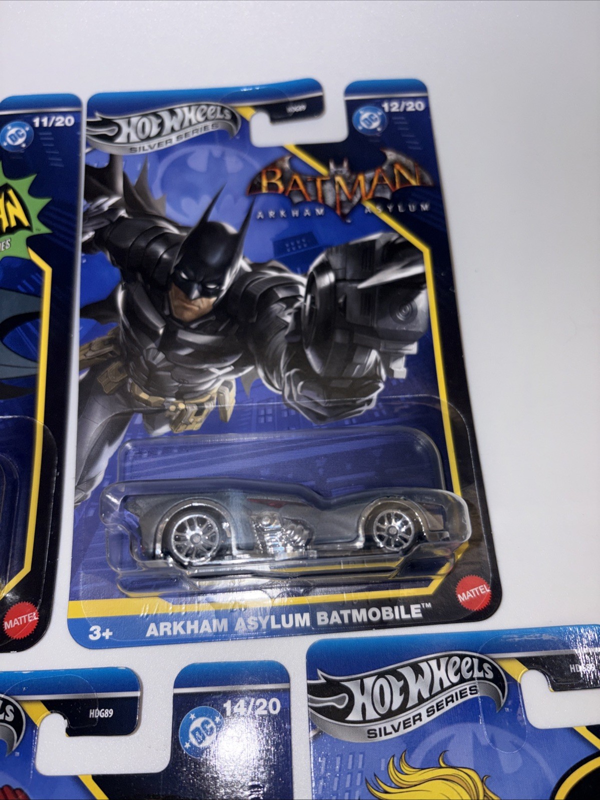 Hot Wheels Silver Series DC/Batman: Set Of 5: 11-15 New Nice