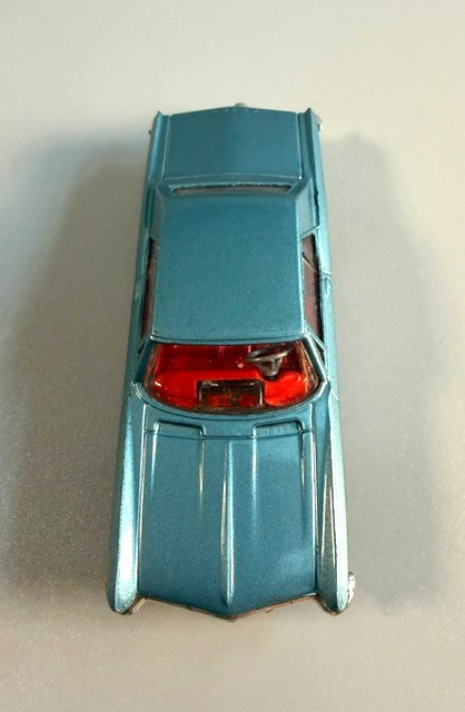 Vintage Corgi Toys 1963 Buick Riviera Classic Blue Car Very Good Condition