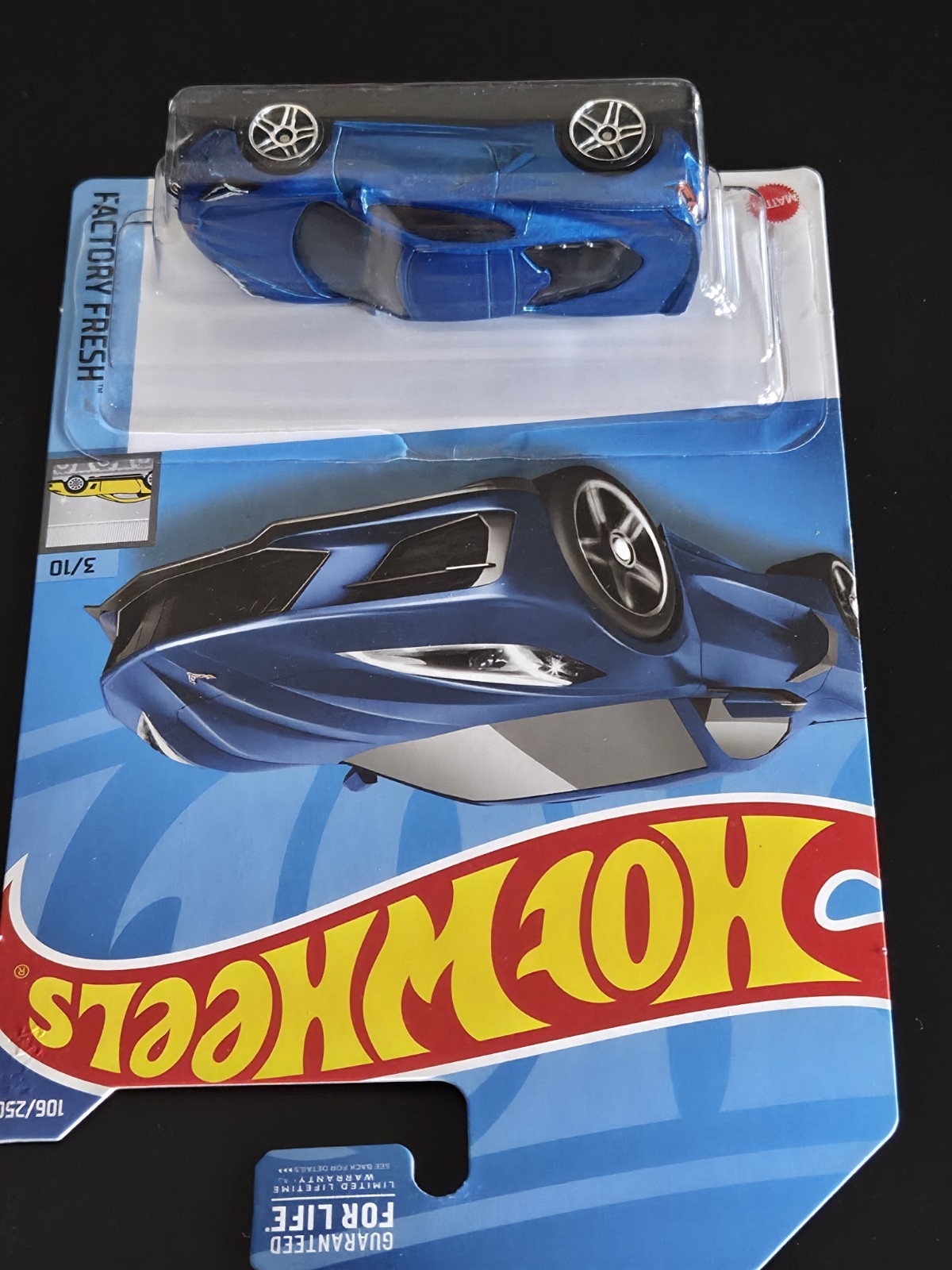 Hot Wheels 2022 2020 Corvette 106/250 Factory Fresh Blue
