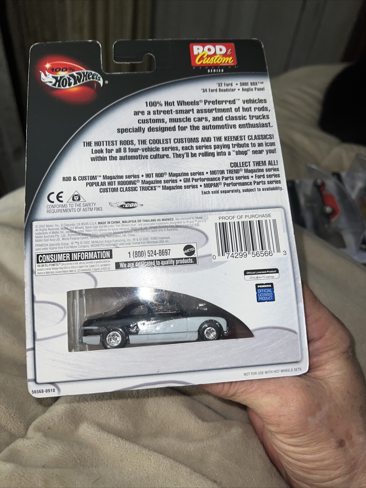 100% Hot Wheels Rod And Custom Series Shoebox 2/4