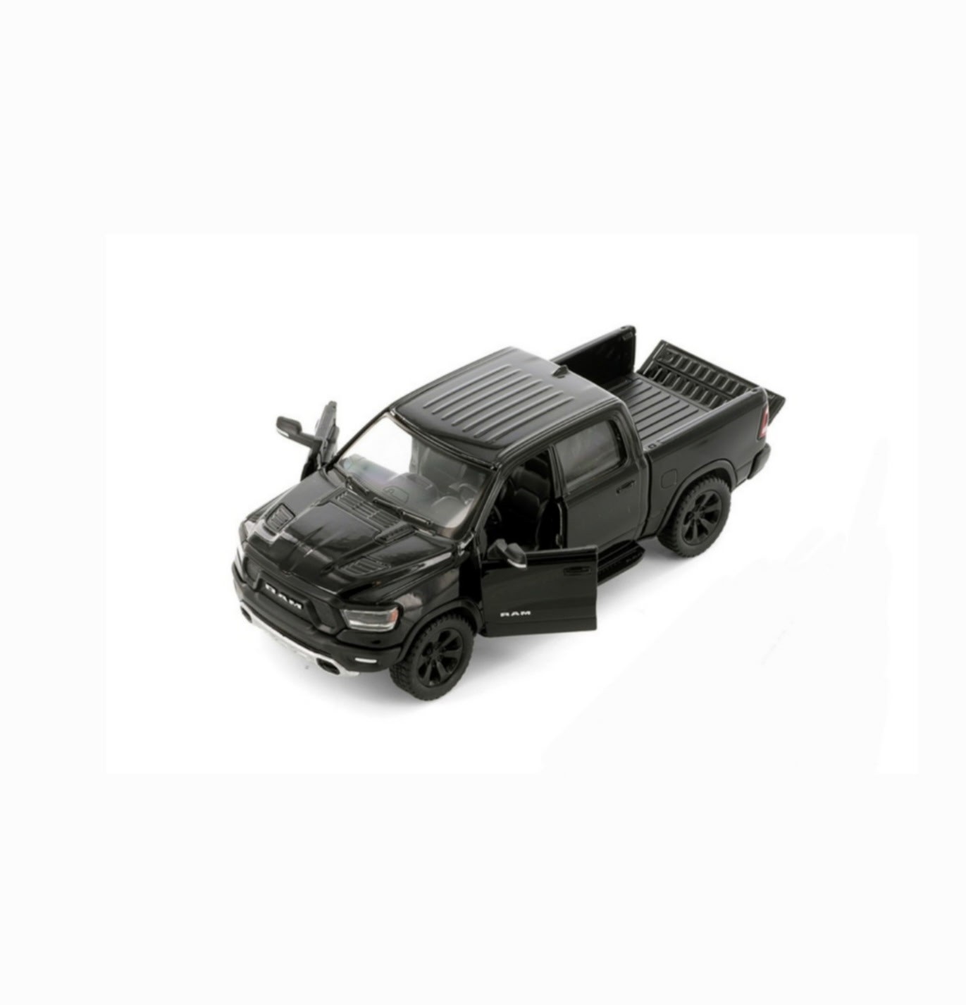 ⚫5413D Kinsmart 1:46 Scale 2019 Dodge Ram 1500 Diecast Pickup Truck – Black