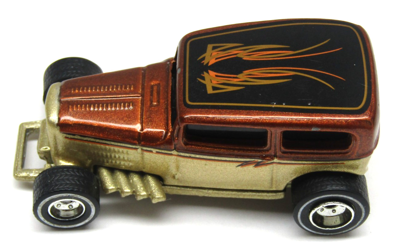 2002 Vintage Hot Wheels 1932 Custom Hot Rod Sedan Real Riders Midnight Otto Car