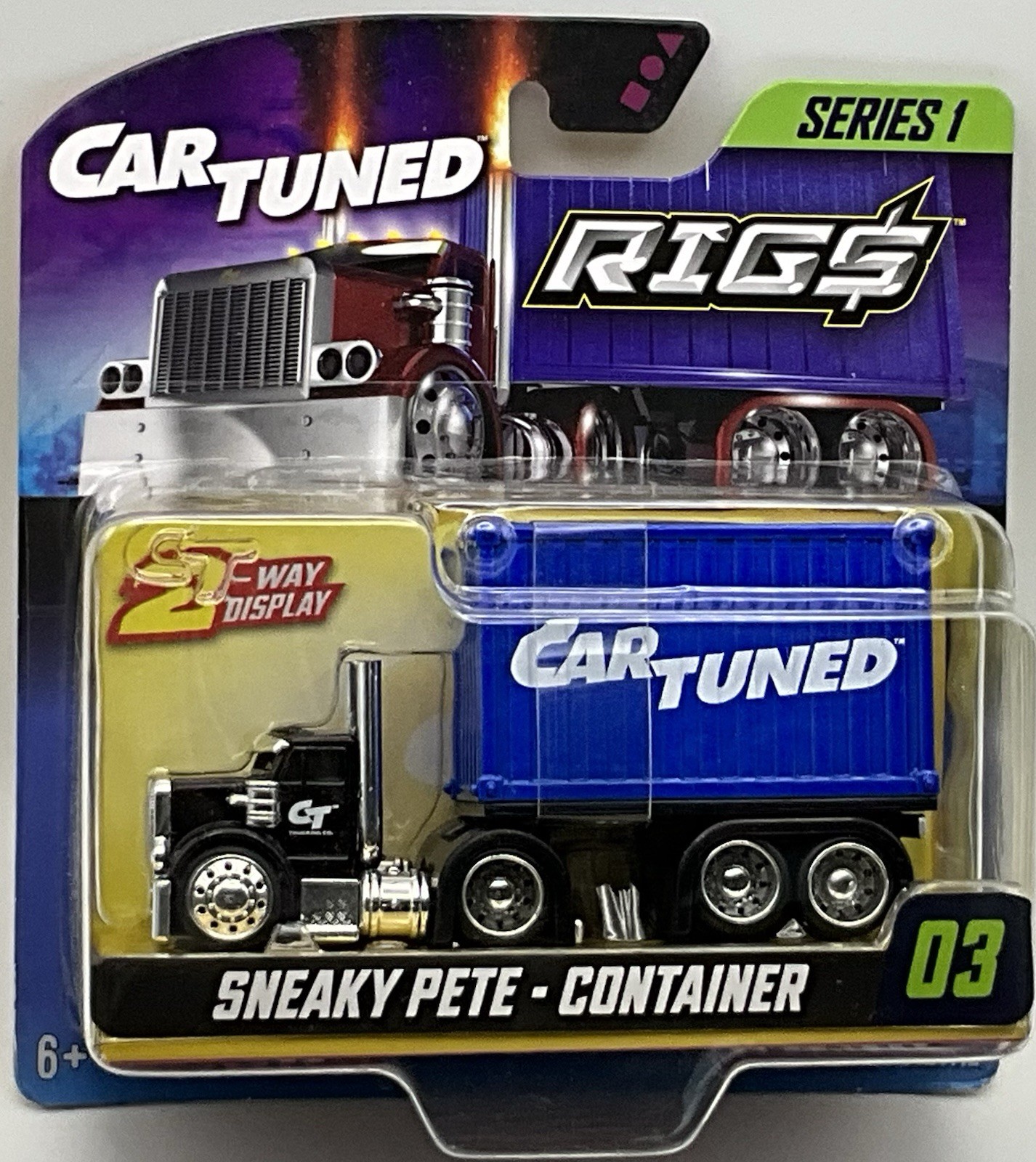 new Car Tuned Rigs Container Series 1 lot of 4 = different colors